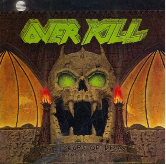 Image of  OVERKILL - The Years Of Decay - CD NEW SEALED