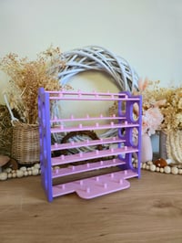 Image 2 of Ooshie stand - Pink & purple
