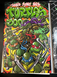 Image of TMNT 300 (Full Color variant) #Urbanaztec Exclusive cover