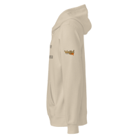 Image 4 of Sticky Gritty Organic Cotton Hoodie (Light Colors up to 2XL)
