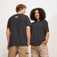 Image 4 of Plain Organic Cotton Shirt WH on Back (Dark Colors up to 5XL)
