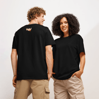 Image 3 of Plain Organic Cotton Shirt WH on Back (Dark Colors up to 5XL)