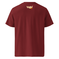 Image 10 of Plain Organic Cotton Shirt WH on Back (Dark Colors up to 5XL)