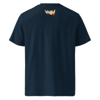 Image 13 of Plain Organic Cotton Shirt WH on Back (Dark Colors up to 5XL)