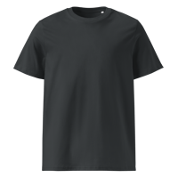 Image 17 of Plain Organic Cotton Shirt WH on Back (Dark Colors up to 5XL)