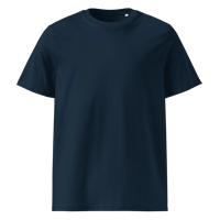 Image 18 of Plain Organic Cotton Shirt WH on Back (Dark Colors up to 5XL)
