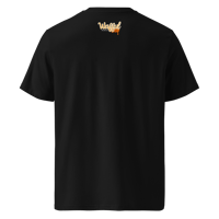 Image 1 of Plain Organic Cotton Shirt WH on Back (Dark Colors up to 5XL)