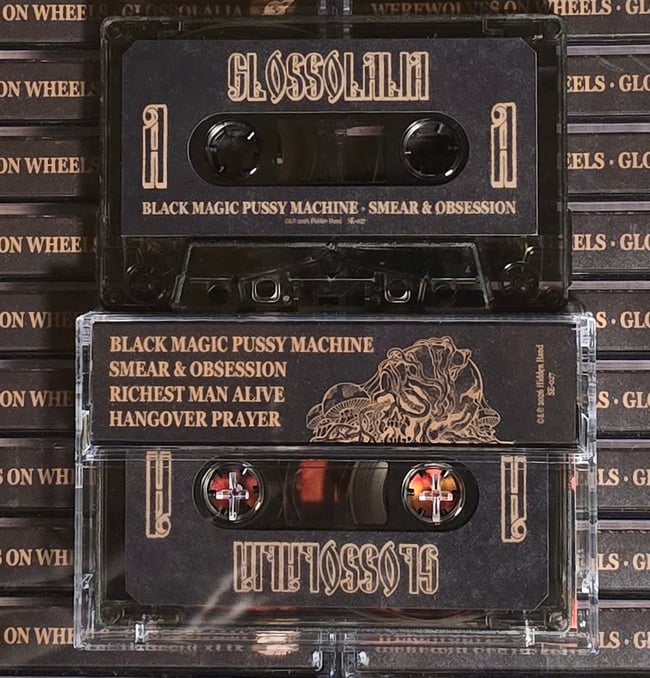 WEREWOLVES ON WHEELS 'GLOSSOLALIA' TAPE