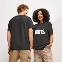 Image 14 of Tender Riots Organic Cotton Shirt (White Logo up to 5XL)