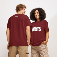 Image 15 of Tender Riots Organic Cotton Shirt (White Logo up to 5XL)