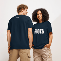 Image 18 of Tender Riots Organic Cotton Shirt (White Logo up to 5XL)