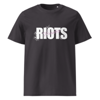 Image 5 of Tender Riots Organic Cotton Shirt (White Logo up to 5XL)