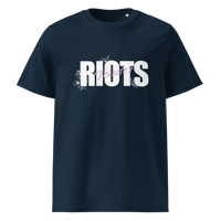 Image 6 of Tender Riots Organic Cotton Shirt (White Logo up to 5XL)