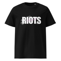 Image 1 of Tender Riots Organic Cotton Shirt (White Logo up to 5XL)