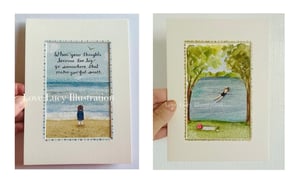 Image of Sea Therapy/Wild Swimmer Mounted Picture