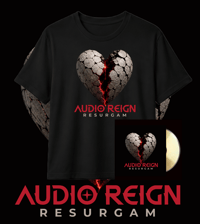 Image 1 of AUDIO REIGN – RESURGAM - T SHIRTS/TANK TOP/LONG SLEEVE T - LTD SIGNED CD BUNDLE