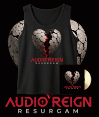 Image 2 of AUDIO REIGN – RESURGAM - T SHIRTS/TANK TOP/LONG SLEEVE T - LTD SIGNED CD BUNDLE