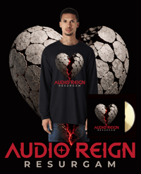 Image 3 of AUDIO REIGN – RESURGAM - T SHIRTS/TANK TOP/LONG SLEEVE T - LTD SIGNED CD BUNDLE