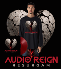Image 3 of AUDIO REIGN – RESURGAM - T SHIRTS/TANK TOP/LONG SLEEVE T - LTD SIGNED RED VINYL BUNDLE