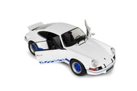 Image 5 of Brand new 1:18 PORSCHE 911 RSR – WHITE / BLUE CARRERA STRIPES – 1973