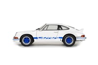 Image 2 of Brand new 1:18 PORSCHE 911 RSR – WHITE / BLUE CARRERA STRIPES – 1973