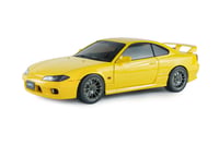 Image 1 of Brand new 1:18 NISSAN SILVIA (S15) SPEC-R AERO – LIGHTNING YELLOW – 1999