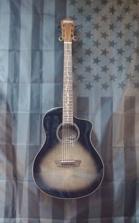 Image 1 of Washburn Bella Tono Vite S9 Vine Studio - Gloss Charcoal Burst (REFURB)