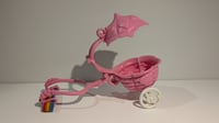 Image 1 of Vintage 1980s G1 My Little Pony UK Exclusive Baby Bow Tie’s Pink Stroller Pram