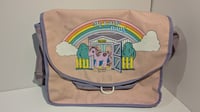 Image 1 of My Little Pony G1 Satchel Tote Bag - Lickety Split - Bags of Fun Taiwan 1985