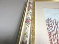Image 10 of Vintage Watercolour Painting, Shotwick Chesire St Michael's Church by M Sharp, Framed (frame wear)