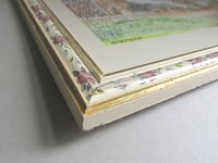Image 13 of Vintage Watercolour Painting, Shotwick Chesire St Michael's Church by M Sharp, Framed (frame wear)