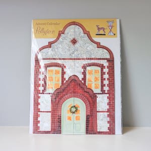 Image of Festive Dutch Gable Advent Calendar