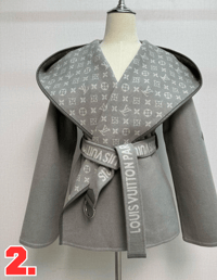 Image 2 of COUTURE WRAP COAT