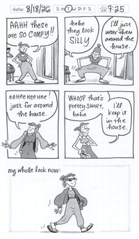 ✨NEW!!✨ Daily Comic 8/18: House Clothes