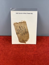 Image 1 of WW2 (Nazi Germany) Artillery Propellant Powder Bag - Panther Tank Main Gun