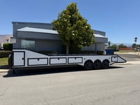 Image 4 of 2027 King Race Trailers 32' BoxOut Deluxe
