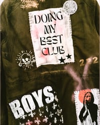 Image 4 of CREW UNISEX DRAMA ¥ VILLAGE PUNK ¥ IBIZA ¥ PARKA  ¥ UPCYCLED  ¥ 