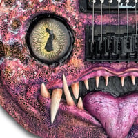 Image 3 of "Abyssal Rock" custom (working) Jackson guitar