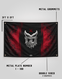 Image 3 of 12 year Anniversary Flag ( numbered ) 