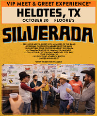 HELOTES, TX / Floore's (Oct 30) VIP MEET & GREET PASS