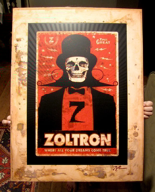 Distressed Copper Poster / zoltron