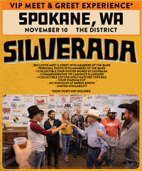 SPOKANE, WA / The District (Nov 10) VIP MEET & GREET PASS