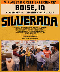 BOISE, ID / Shrine Social Club (Nov 11) VIP MEET & GREET PASS