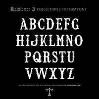 Image 5 of Big Iron (5 styles) - Custom Font