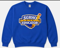 Image 4 of  SgRho Educator Crew Neck W/Ruler