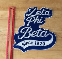 Zeta Phi Beta Large Patch