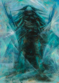 Image 3 of Frost Elemental - original painting from "Sorcery: Contested Realm"
