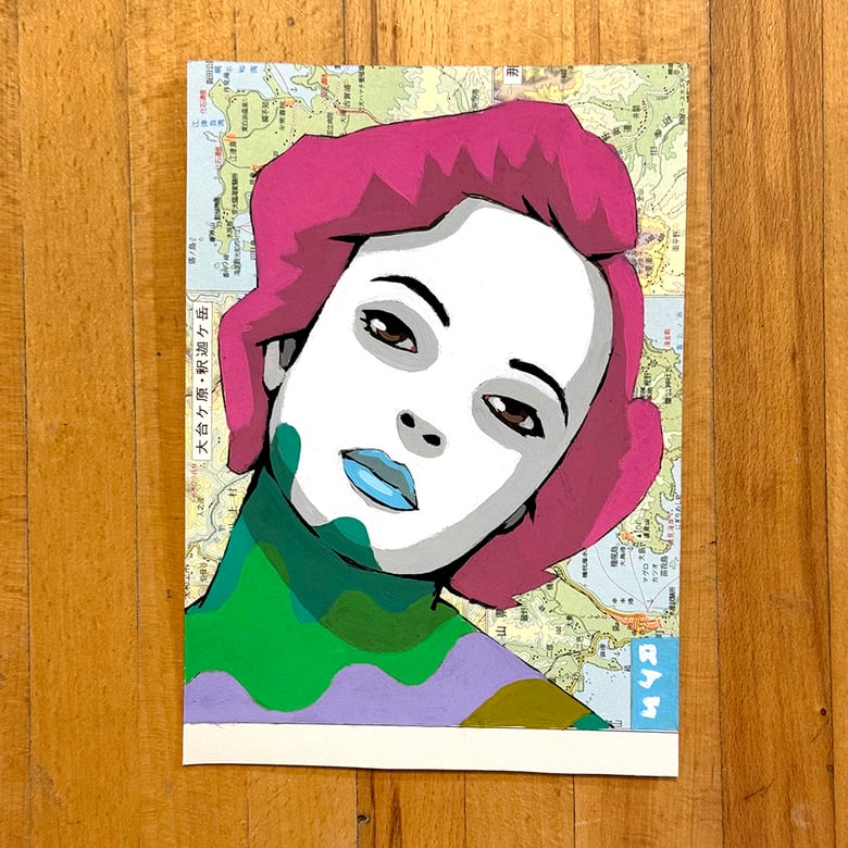 Image of Her Transformation / unframed original painting
