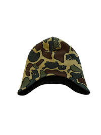 Image 4 of tortoise camo ear flap beanie 
