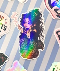 Image 2 of Hot Mess Natty Sticker